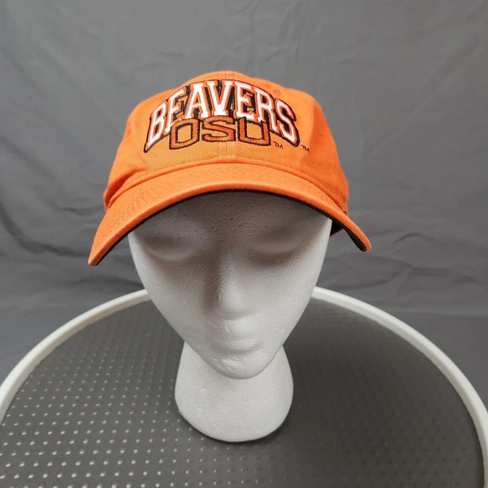 Oregon State Beavers Hat‎ Cap Strap Back Orange NCAA College Basketball Mens OSU
